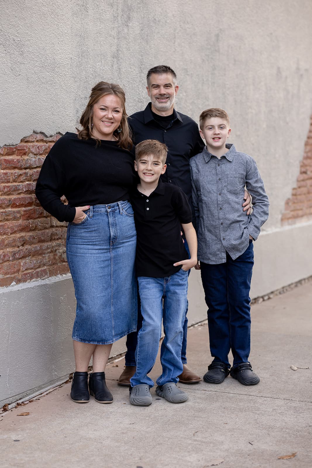 Family portrait photography in McKinney, Texas by Porchlight Studios. Image 1 of 41