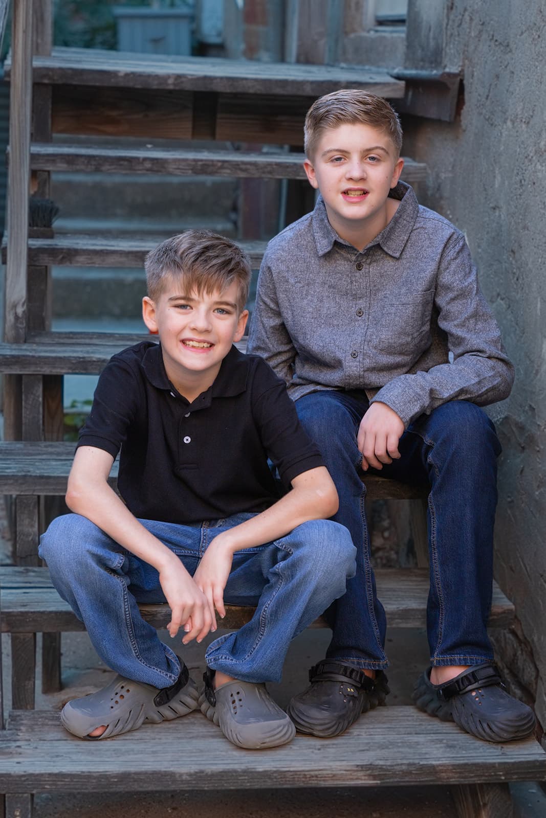 Family portrait photography in McKinney, Texas by Porchlight Studios. Image 18 of 41