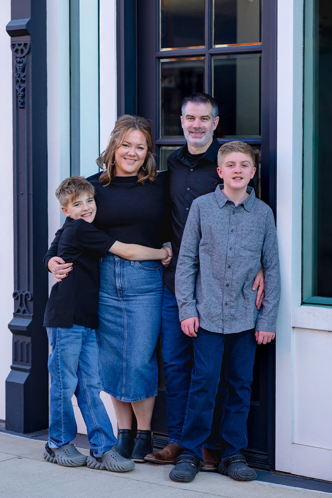 Family portrait photography in McKinney, Texas by Porchlight Studios. Image 23 of 41
