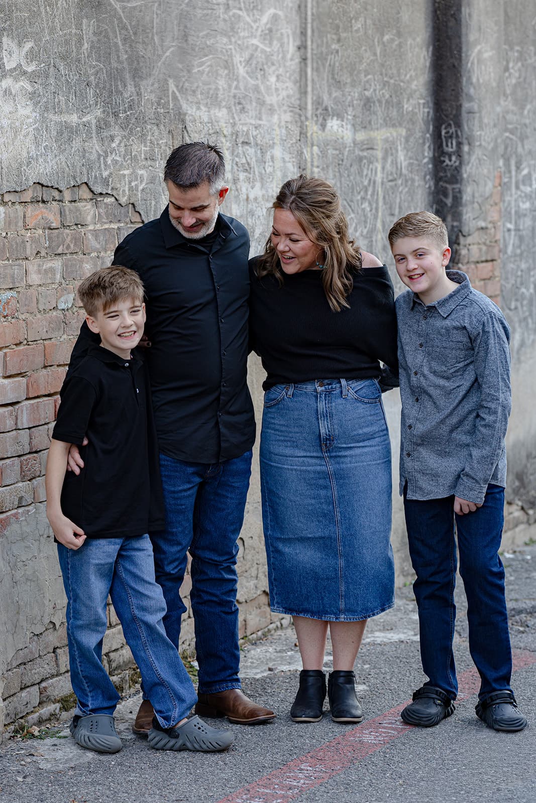 Family portrait photography in McKinney, Texas by Porchlight Studios. Image 16 of 41