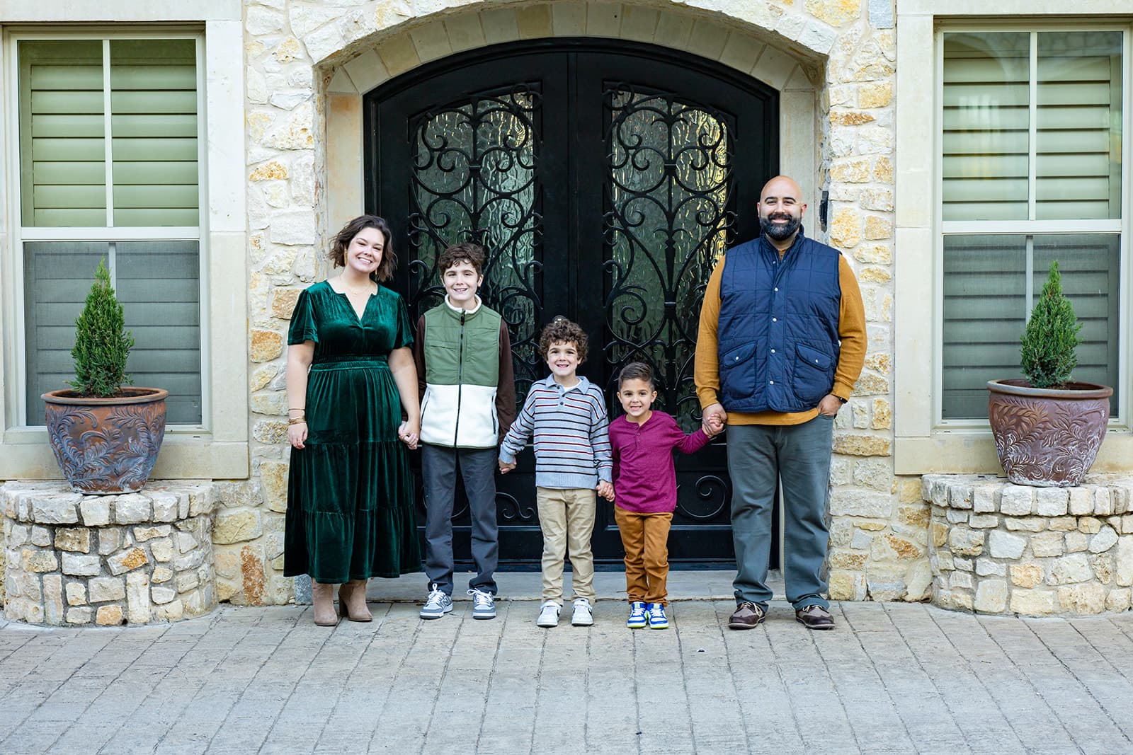 Family portrait photography in McKinney, Texas by Porchlight Studios. Image 15 of 41
