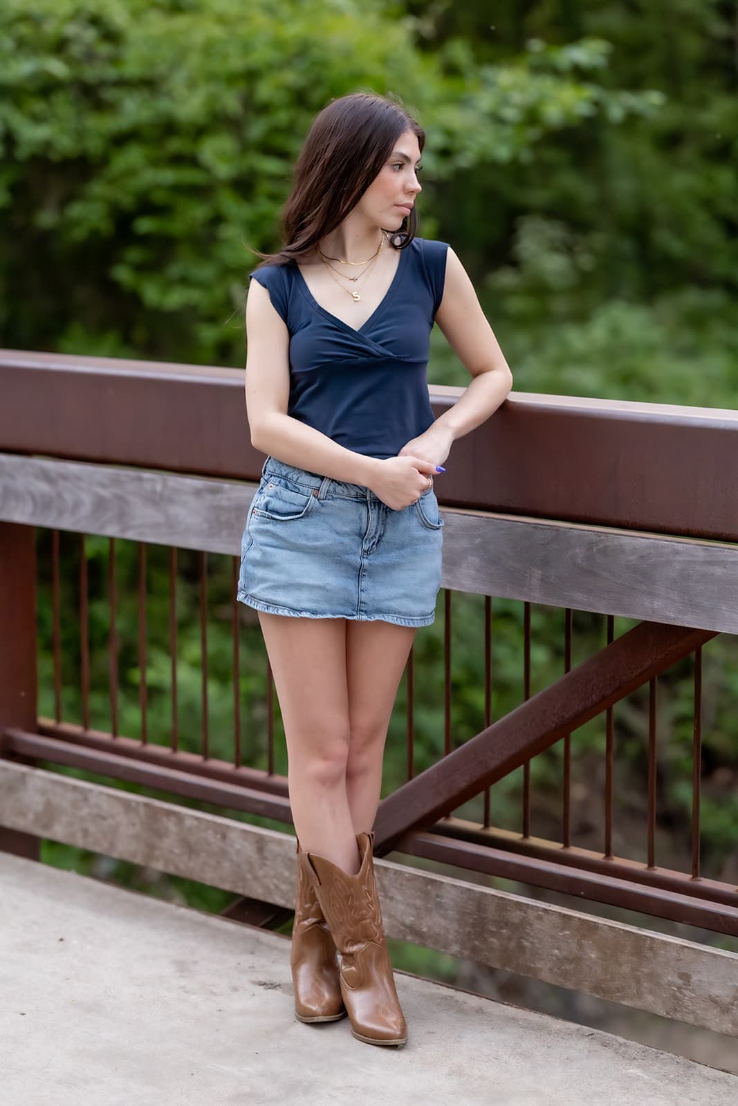 Senior portrait photography in McKinney, Texas by Porchlight Studios. Image 9 of 19